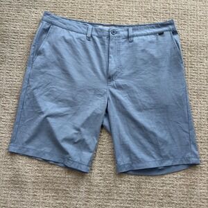 Travis Mathew Shorts Mens 40‎ Blue Golf Performance Lightweight